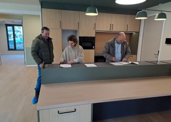Sleuteloverdracht Boswoning 2 in Zonhove